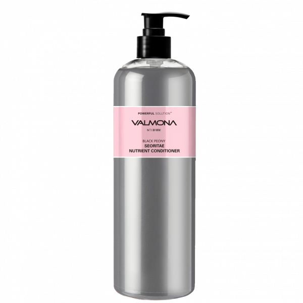 [VALMONA] Кондиционер ЧЕРНЫЙ ПИОН/БОБЫ Black Peony Seoritae Nutrient Conditioner