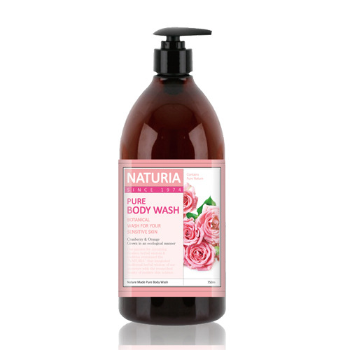 [NATURIA] Гель для душа РОЗА/РОЗМАРИН PURE BODY WASH (Rose & Rosemary)